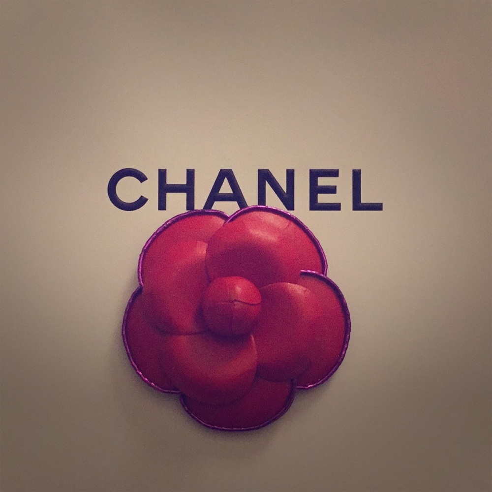 Chanel Camellia Red Flower Brooch Valentine Gift